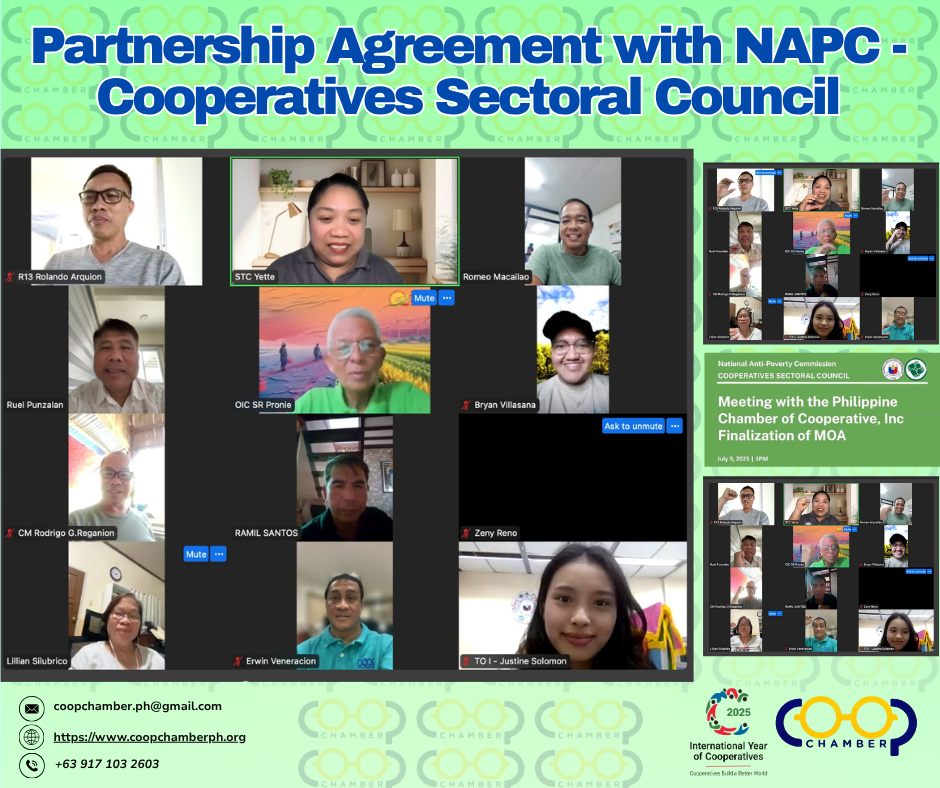 Read more about the article Coop Chamber and NAPC Cooperatives Sectoral Council Forge Partnership to Advance Inclusive Development