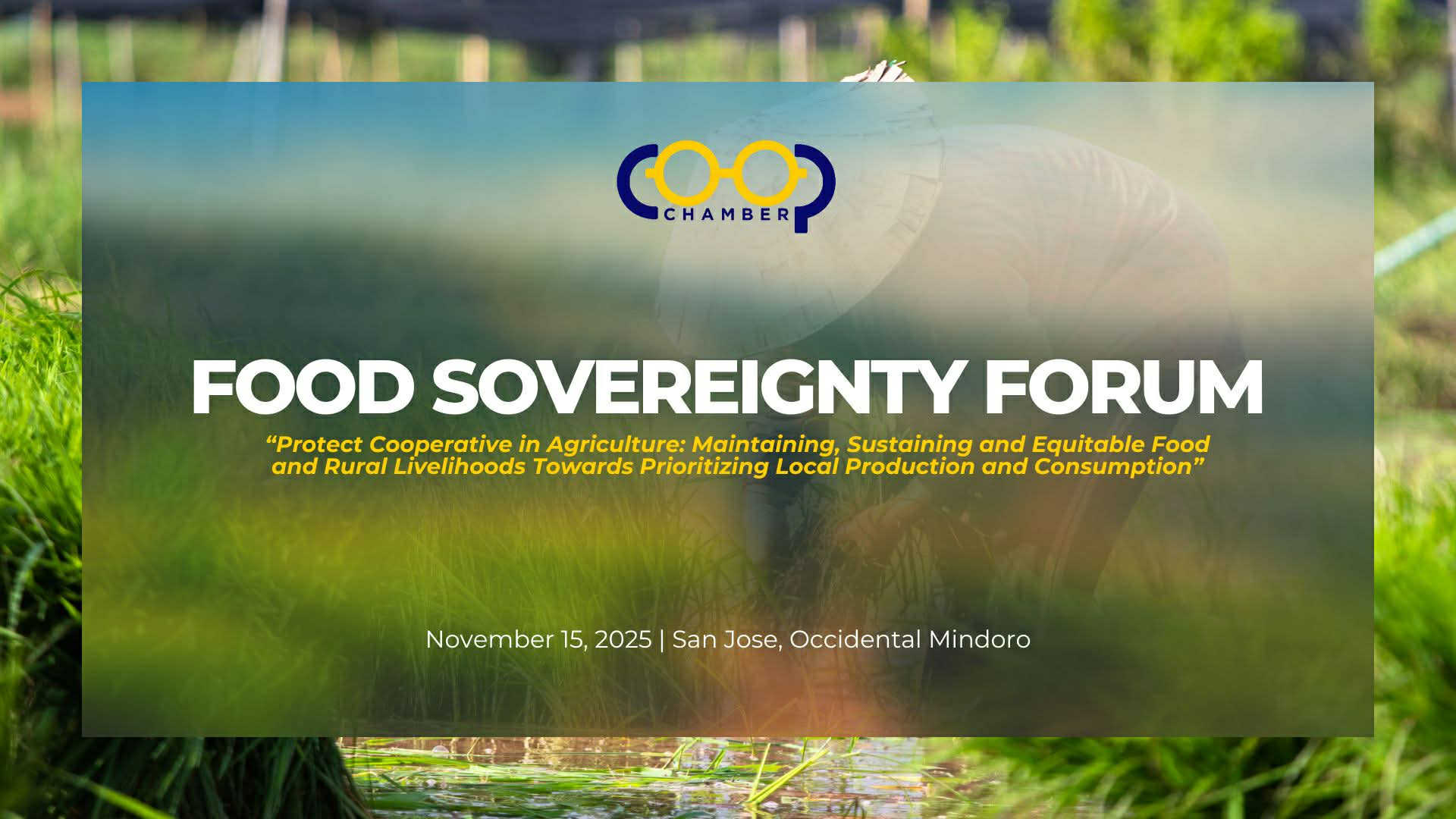 You are currently viewing Coop Chamber Appeals for Inclusive and Courageous Climate Leadership at COP30